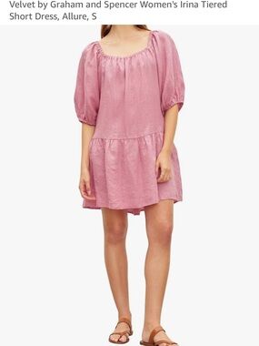 Velvet by Graham & Spencer Irina Tiered Mini Dress